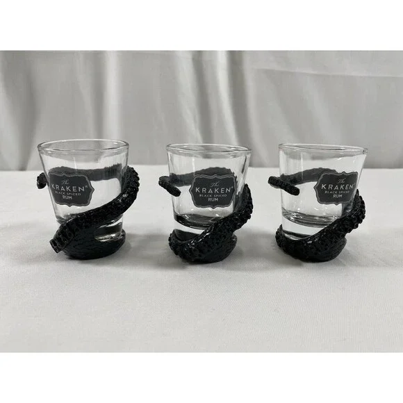 KRAKEN | Dining | One Kraken Black Spiced Rum Shot Glass 3d